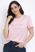 Soft Pink Cotton Tee