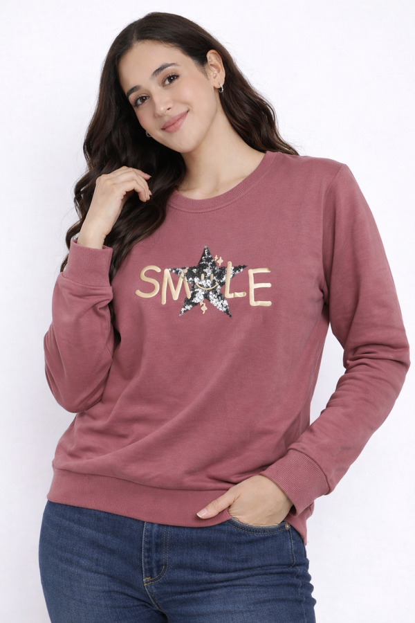 Rosewood Smile Star Sweatshirt