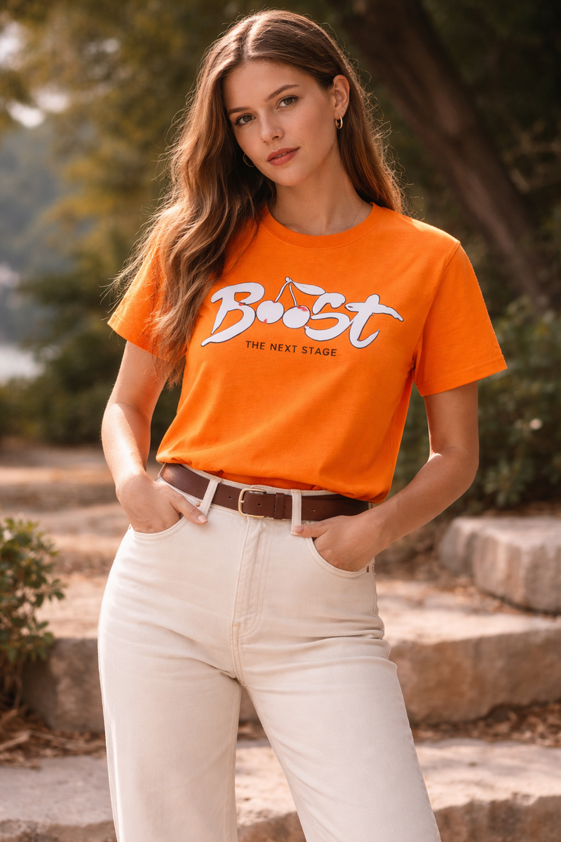 Boost Signature Orange Tee